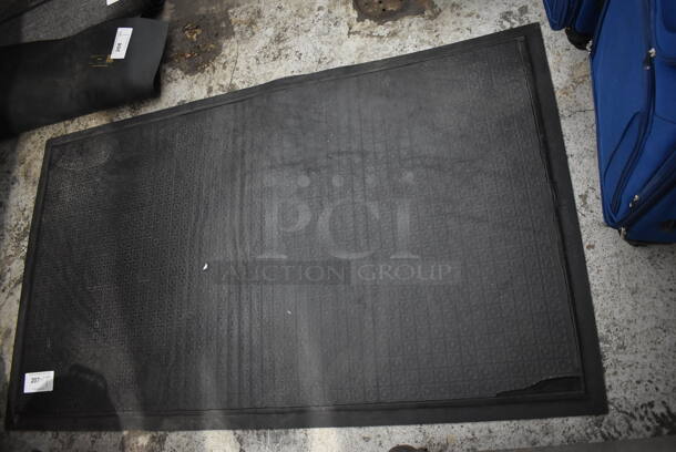 Black Floor Mat. 34x58 - Image 3 of 4