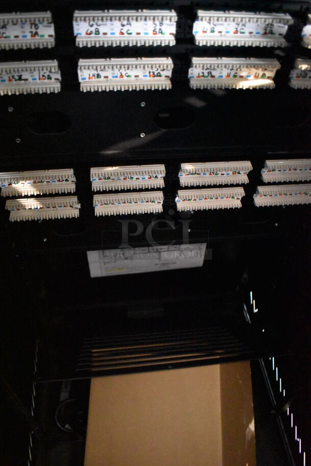 Black Metal AV Cabinet. 21x26x36 - Image 7 of 9