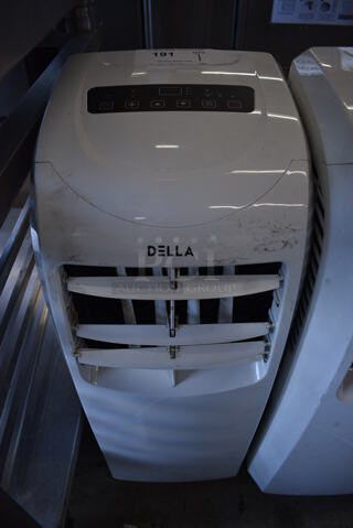 Della 048-GM-48266 Metal Portable Air Conditioner. 110-120 Volts, 1 Phase. 12x13x30. Tested and Working!