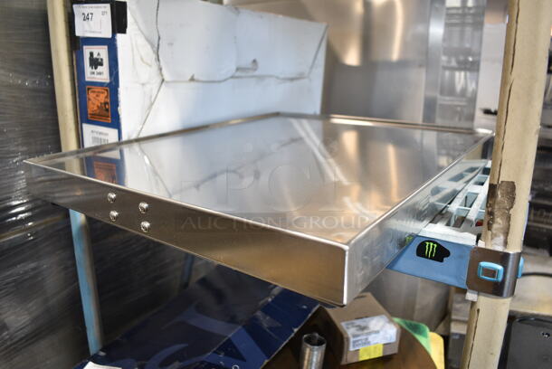 BRAND NEW SCRATCH AND DENT! ServIt 423HSW2024 24" Stainless Steel Heated Shelf Warmer. 120 Volts, 1 Phase. Tested and Working! - Image 2 of 5