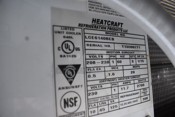 All ONE MONEY! 6 Heatcraft Fans For Walk In Cooler And 3 Doors Including Kolpak For Walk In Cooler - Image 10 of 10