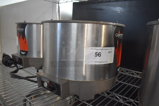 Vollrath Cayenne HS-11 Stainless Steel Commercial Countertop Soup Kettle Food Warmer w/ Lid. Does Not Have Drop In. 120 Volts, 1 Phase. Tested and Working! - Image 3 of 7