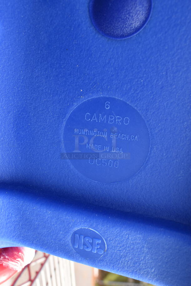 2 Cambro UC500 Blue Poly Insulated Beverage Holder Dispensers. 12x16.5x27. 2 Times Your Bid! - Image 12 of 12