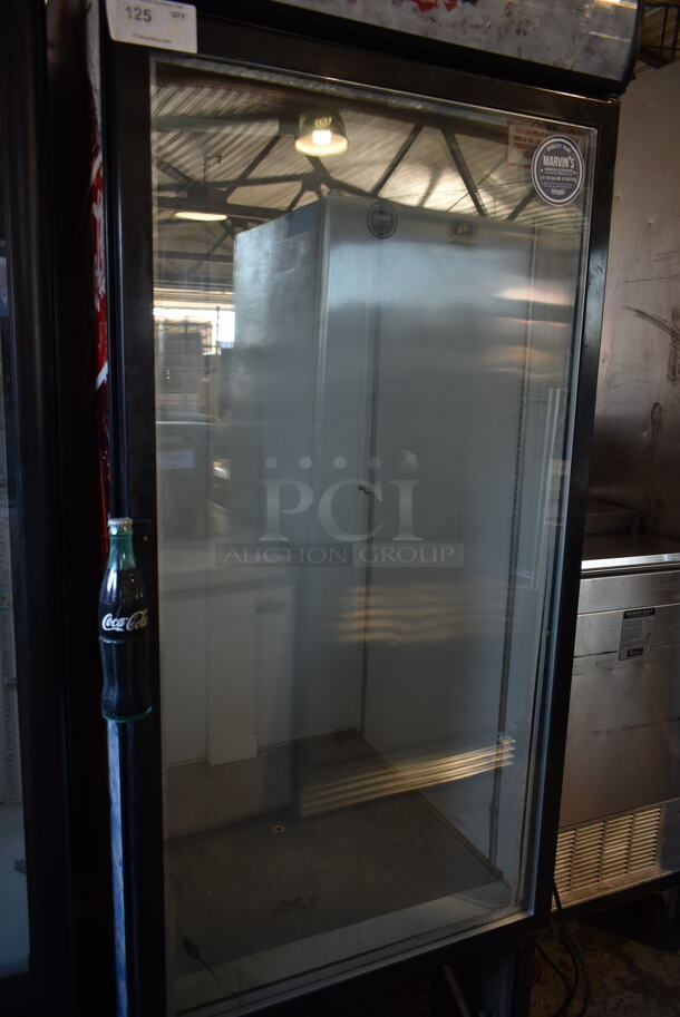 Beverage Air MT27 Metal Commercial Single Door Reach In Cooler Merchandiser. 115 Volts, 1 Phase. Tested and Working! - Image 3 of 7