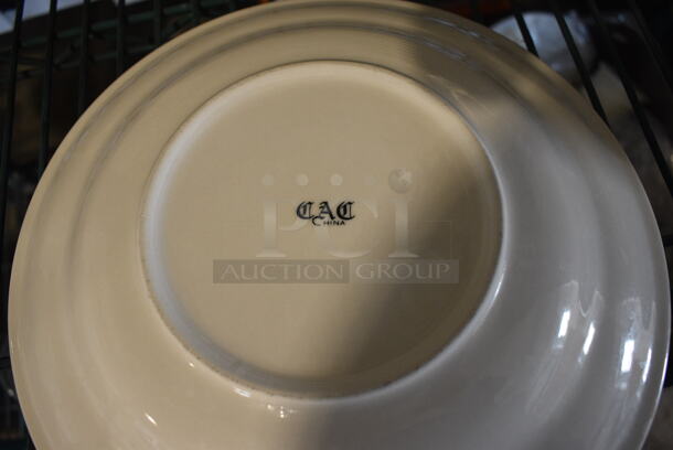 17 White Ceramic Pasta Plates. 10.5x10.5x1.5. 17 Times Your Bid! - Image 4 of 4