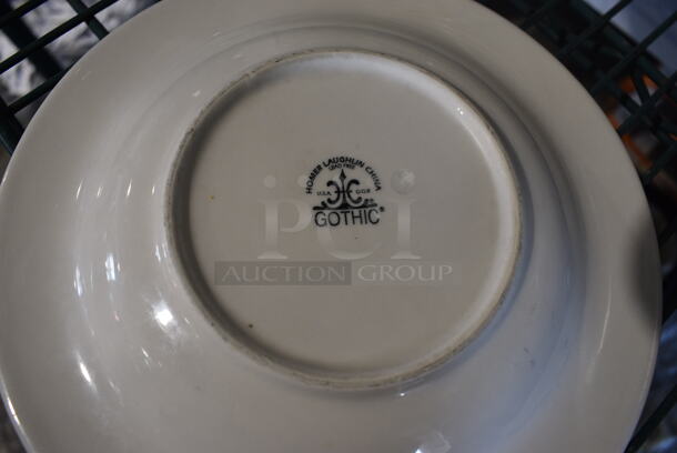 7 White Ceramic Plates. 9x9x1. 7 Times Your Bid! - Image 4 of 4