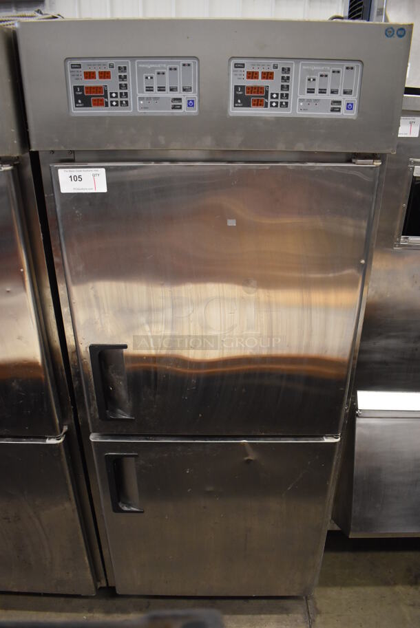 Paris Croissant SD-1 Stainless Steel Commercial 2 Half Size Door Reach In Dough Conditioner. 220 Volts. 31x45x76 - Image 1 of 7
