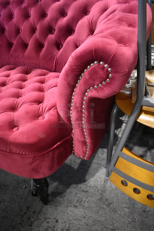 Pink Couch. 61x30x33.5 - Image 5 of 5