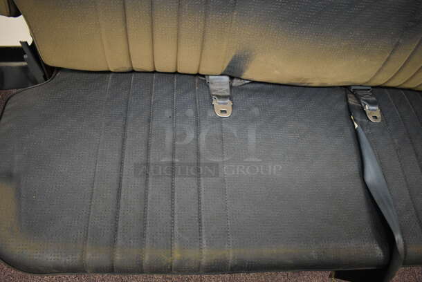 2 Black Leather Two Passenger Seat .  2 Times Your Bid! (Main Building) - Image 3 of 6