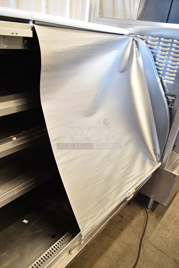 Metal Commercial Floor Style Open Grab N Go Merchandiser Display Case. Cannot Test Due To Cut Power Cord - Image 6 of 7