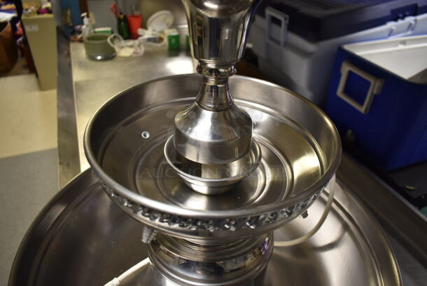 Metal Countertop Chocolate Fountain. (dish room) - Image 4 of 5