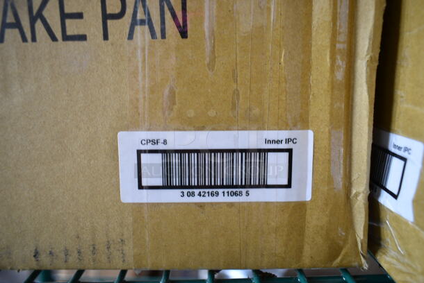 2 Boxes of 12 BRAND NEW SCRATCH AND DENT! Winco CPSF-8 8" x 3" Light Tin Springform Cake Pan. 2 Times Your Bid! - Image 5 of 5