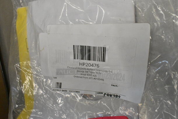 3 BRAND NEW SCRATCH AND DENT! Items Including HP00498025 Vulcan 00-944649 Valve, HP22223 Cleveland 22223 Valve;Slnd;1/4npt; 36in Leads, HP20476 Cleveland FK20476 Kit;Field;Timer;Conv Pro. 3 Times Your Bid!  - Image 8 of 8