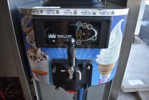 2010 Taylor C709-33 Stainless Steel Commercial Countertop Air Cooled Single Flavor Soft Serve Ice Cream Machine. 208-230 Volts, 3 Phase. 22x34x36 - Image 4 of 9