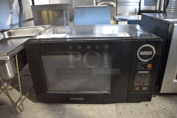 Daewood Model KOR-7L7EB Countertop Microwave Oven w/ Plate. 120 Volts, 1 Phase. 17.5x11x10.5 - Image 1 of 5