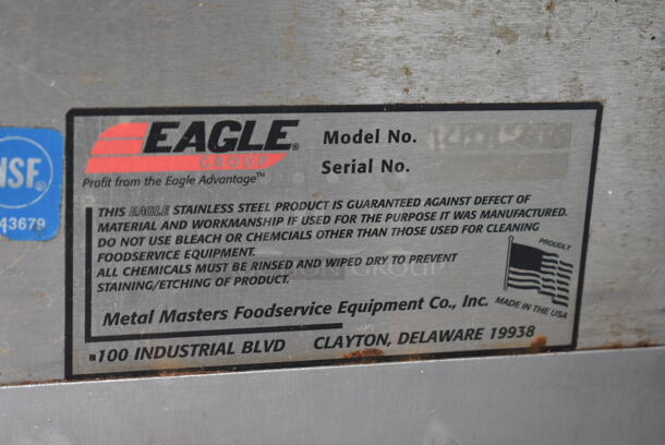 2 Eagle Stainless Steel Tables w/ 2 Under Shelves. 72x18x34.5, 60x18x34. 2 Times Your Bid! - Image 3 of 5