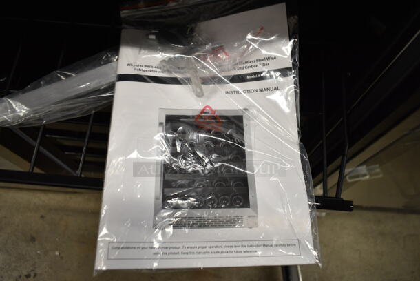 BRAND NEW SCRATCH AND DENT! Whynter BWR-408SB 24 inch Built-In 46 Bottle Undercounter Stainless Steel Wine Refrigerator Merchandiser. 115 Volts, 1 Phase. Tested and Working! - Image 5 of 8