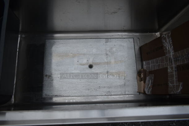 BRAND NEW SCRATCH AND DENT! John Boos EUBIB-3618CP Stainless Steel Commercial Ice Bin w/ Cold Plate. - Image 5 of 6