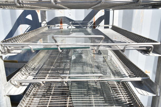 Metal Pan Transport Rack on Commercial Casters w/ Contents.  - Image 5 of 5