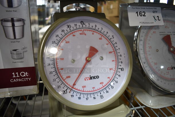 2 BRAND NEW! Winco Metal Countertop Scales. 2 Times Your Bid! - Image 9 of 10