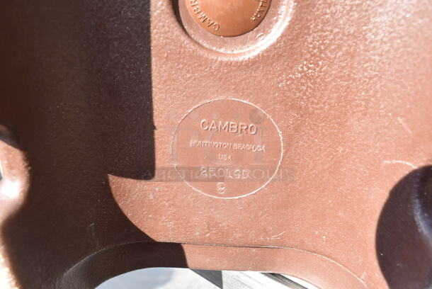 2 Cambro 250LCD Brown Poly Insulated Beverage Holder Dispensers. 9x16.5x18. 2 Times Your Bid! - Image 10 of 10