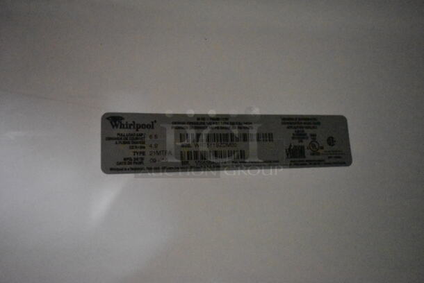 Whirlpool WRT511SZDM00 Stainless Steel Cooler Freezer Combo. 115 Volts, 1 Phase. Tested and Powers On But Does Not Get Cold - Image 6 of 6
