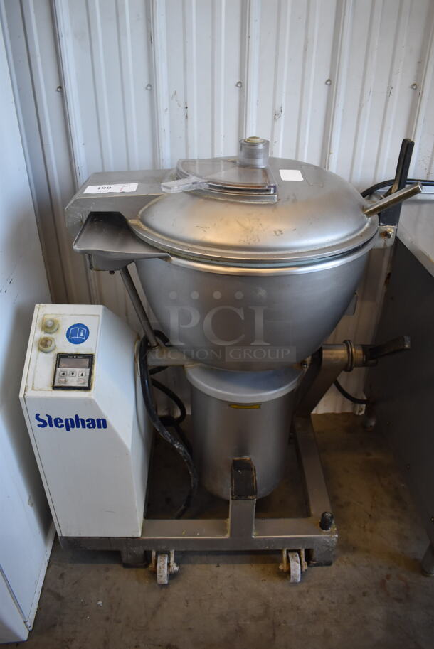 Stephan VCM44A/1 Metal Commercial Floor Style Vertical Cutter Mixer. 208 Volts, 1 Phase. 34x26x44