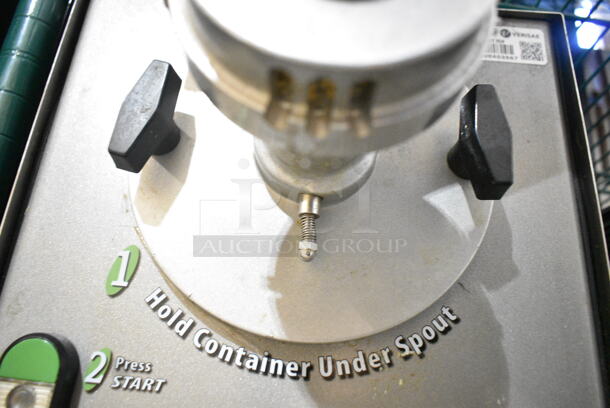 Olde Tyme PN2 Stainless Steel Commercial Countertop Nut Grinder Base w/ Hopper Mount. 115 Volts, 1 Phase. Tested and Working! - Image 7 of 10