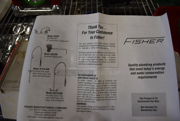 BRAND NEW IN BOX! Metal Faucet and Handles - Image 4 of 4