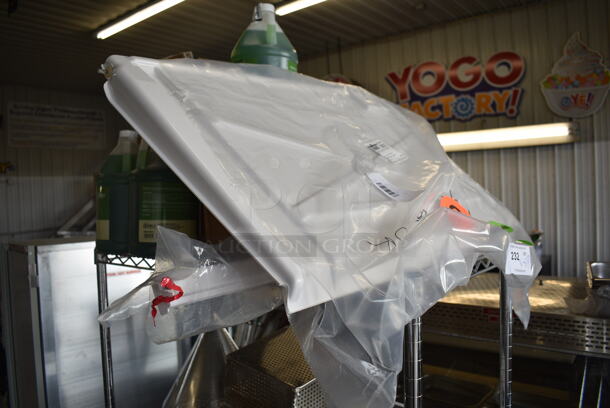 3 BRAND NEW SCRATCH AND DENT! Items; HP4004753 Manitowoc Ice 4004753 Curtain, Water, Vac Form, HP4304643 Manitowoc Ice 4304643 Curtain, Water and HP7603193 Manitowoc Ice 7603193 Water Distribution Assy. 3 Times Your Bid! - Image 2 of 5
