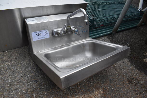 Commercial Stainless Steel Hand Sick With Faucet - Image 2 of 3