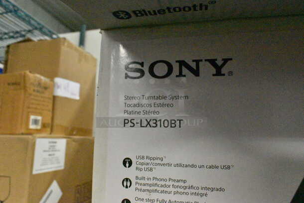 4 Various Items IN ORIGINAL BOX Including Lifestyle LS-CCW27QB Cooler and Warmer, Pyle PLHRDVD90KT Dual Headrest Monitor, Sony PS-LX310BT Bluetooth Turntable, Panasonic DP-UB9000PC1 BluRay Disc Player. 4 Times Your Bid! - Image 12 of 12