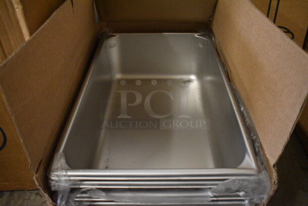 6 BRAND NEW IN BOX! Vollrath Stainless Steel Full Size Drop In Bins. 1/1x6. 6 Times Your Bid! - Image 2 of 4