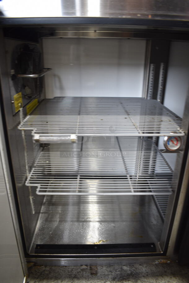 Glastender CP1FB60 Metal Commercial 2 Door Back Bar Cooler. 115 Volts, 1 Phase. Tested and Working! - Image 2 of 5