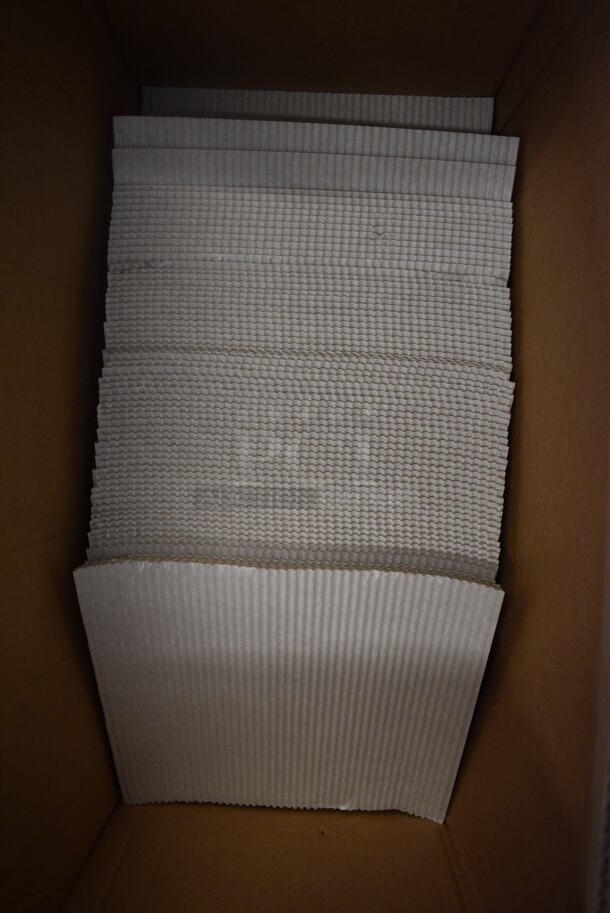 ALL ONE MONEY! Lot of 2 Boxes of Cardboard Pieces for Pizza Boxes. 12x12 - Image 2 of 6