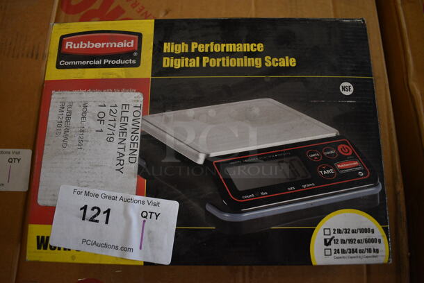BRAND NEW IN BOX! Rubbermaid Metal Countertop Food Portioning Scale. - Image 2 of 5