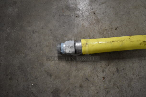 Yellow Gas Hose. 36" - Image 3 of 3