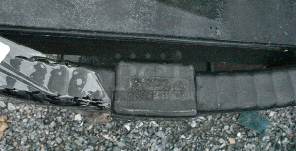 Black Poly 3 Tier Cart on Commercial Casters. - Image 5 of 5