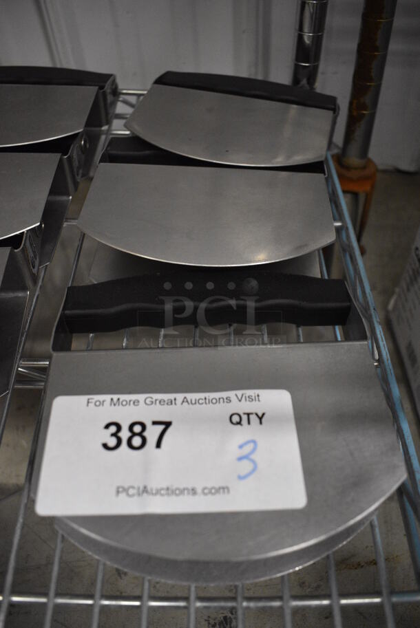 3 Nemco Model SMC100 Stainless Steel Rocking Salad Cutter Tosser. 6.5x1.5x6.5. 3 Times Your Bid! - Image 2 of 2