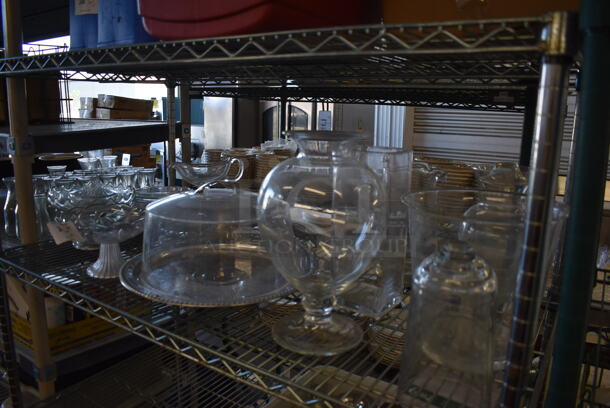 ALL ONE MONEY! Tier Lot of Various Items Including Glass Items  - Image 4 of 8