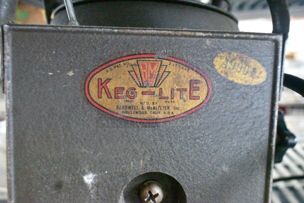 Bardwell & McAlister Keg-Lite Light Fixture.  - Image 4 of 4