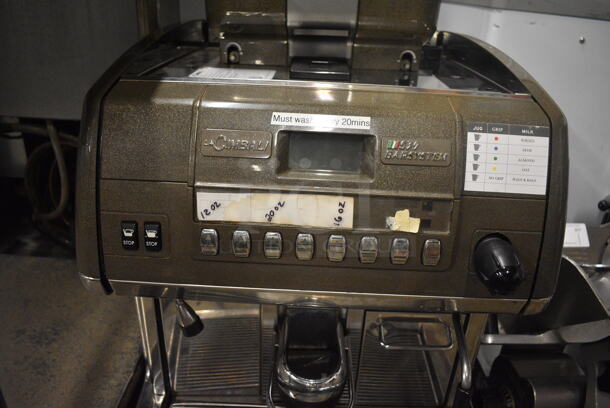 2014 La Cimbali Model S39/1 NF Barsystem Metal Commercial Countertop Automatic Single Group Espresso Machine w/ Hoper and Steam Wand. 208-240 Volts, 1 Phase. 19.5x27.5x34 - Image 5 of 6