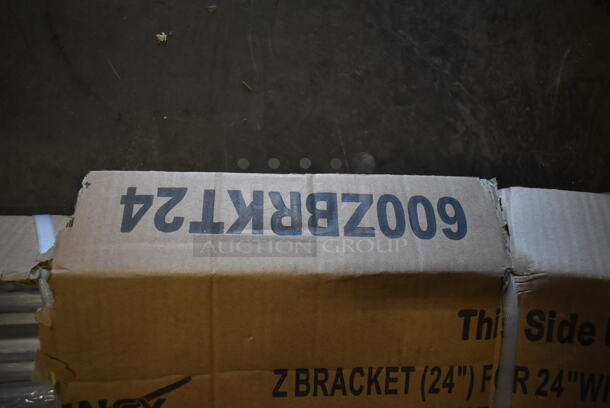 BRAND NEW SCRATCH AND DENT! Regency 600ZBRKT24 Z Bracket for 24" Width Tables.  - Image 4 of 5