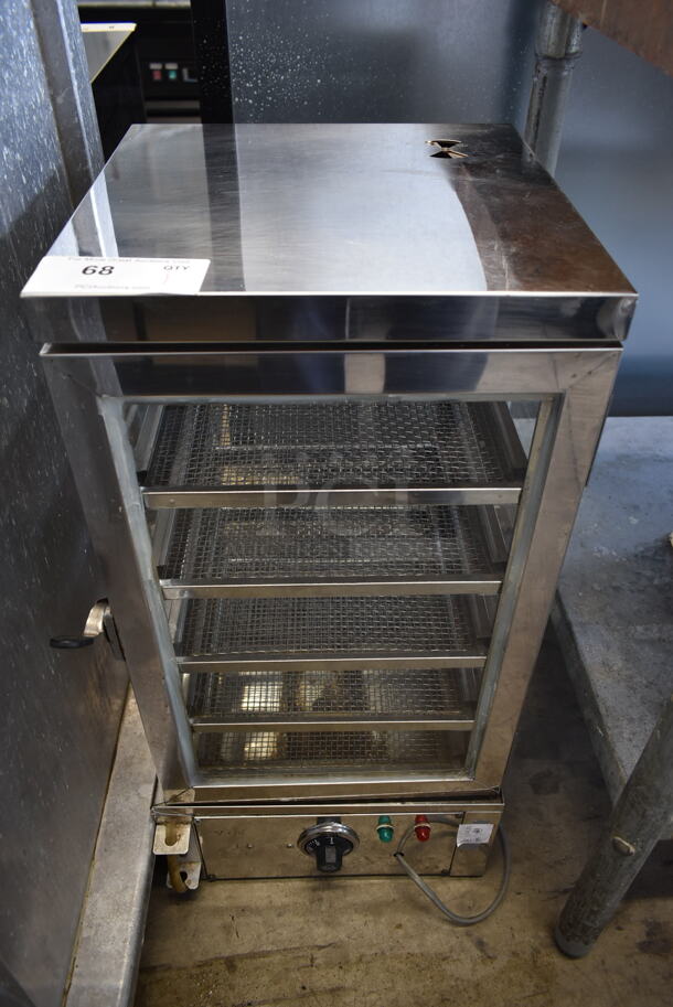 Stainless Steel Commercial Countertop Dehydrator Merchandiser. Tested and Powers On But Does Not Get Hot - Image 1 of 4