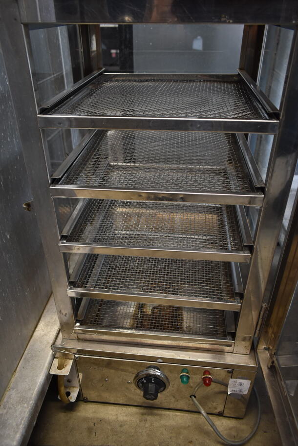 Stainless Steel Commercial Countertop Dehydrator Merchandiser. Tested and Powers On But Does Not Get Hot - Image 4 of 4
