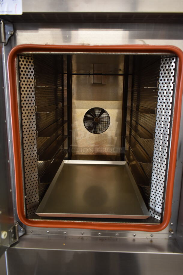 2018 Sun-Mate SCVE-6C-ST Stainless Steel Commercial Natural Gas Powered Convection Oven on Pan Rack w/ Commercial Casters. 110 Volts, 1 Phase. - Image 6 of 8