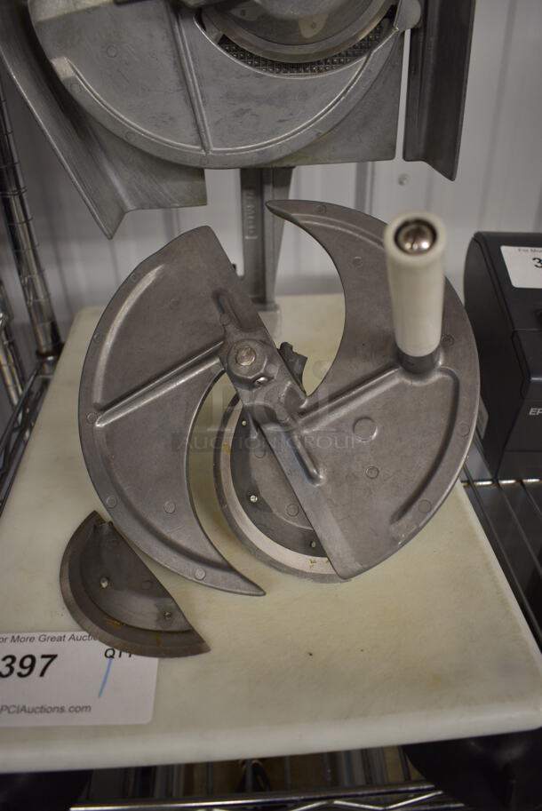 Nemco Metal Commercial Countertop Vegetable Slicer on Mount w/ Extra Blade. 12x23x19 - Image 3 of 5