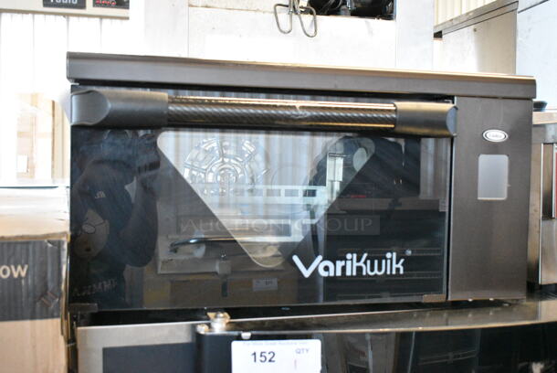 BRAND NEW SCRATCH AND DENT! 2024 Cadco VariKwik VK-120 Stainless Steel Commercial Countertop Electric Powered Convection Oven. 120 Volts, 1 Phase. - Image 2 of 6