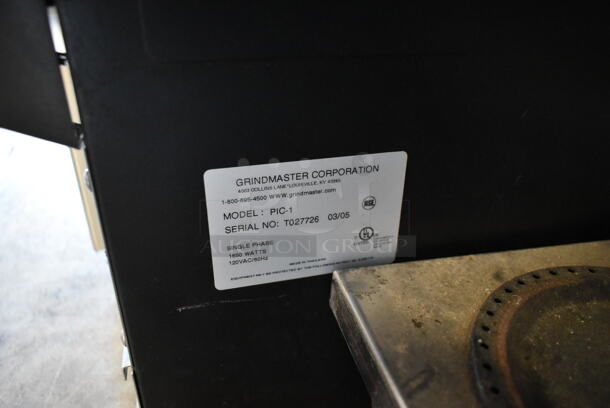 Grindmaster PIC-1 Stainless Steel Commercial Countertop Cappuccino Machine. 120 Volts, 1 Phase. - Image 4 of 4