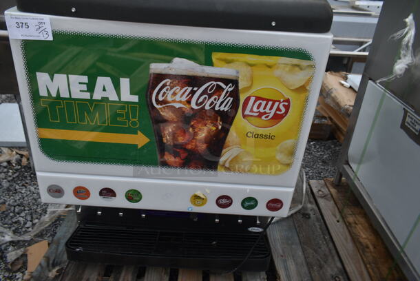 Cornelius ED250 Stainless Steel Commercial Countertop 8 Flavor Carbonated Beverage Machine. 115 Volts, 1 Phase.  - Image 4 of 6
